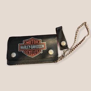 Leather Harley-Davidson wallet